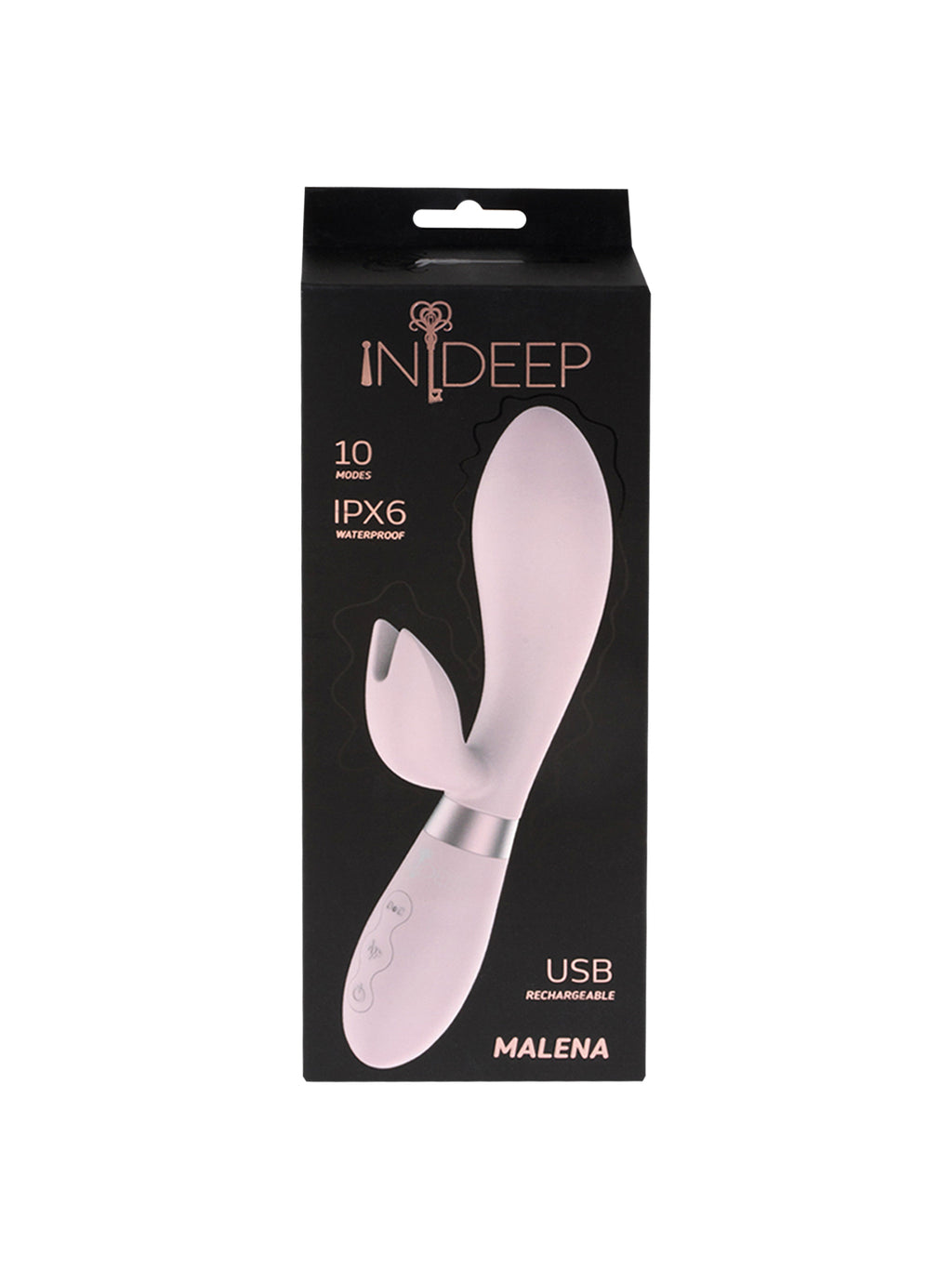 Lola Games - Vibratore Rabbit Ricaricabile Malena - Rosa