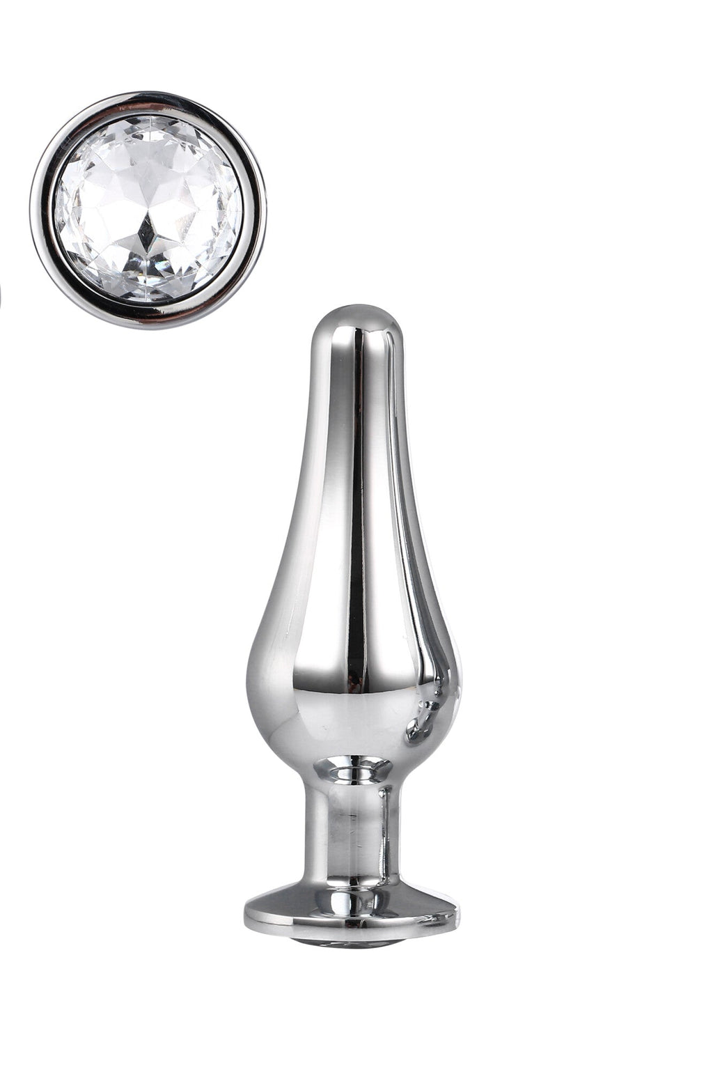 Tappo per il piacere in argento scintillante Love S